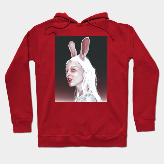 Lucky Rabbit Hoodie by GingeraleArthaus